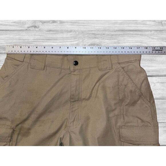 5.11 Tactical Tan Cargo Pants Womens Size Large Short (35x29) - Flaw - Picture 4 of 9